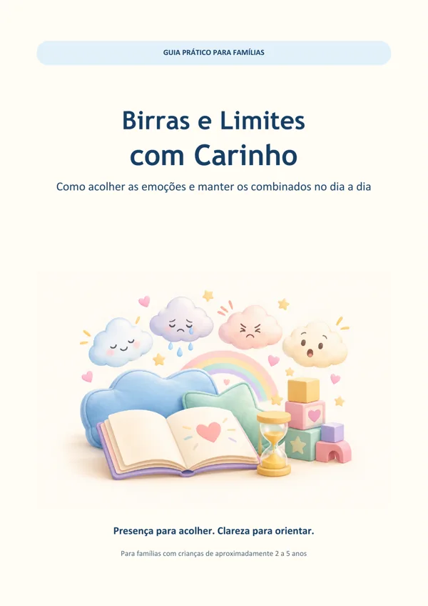 Capa de Birras e Limites com Carinho
